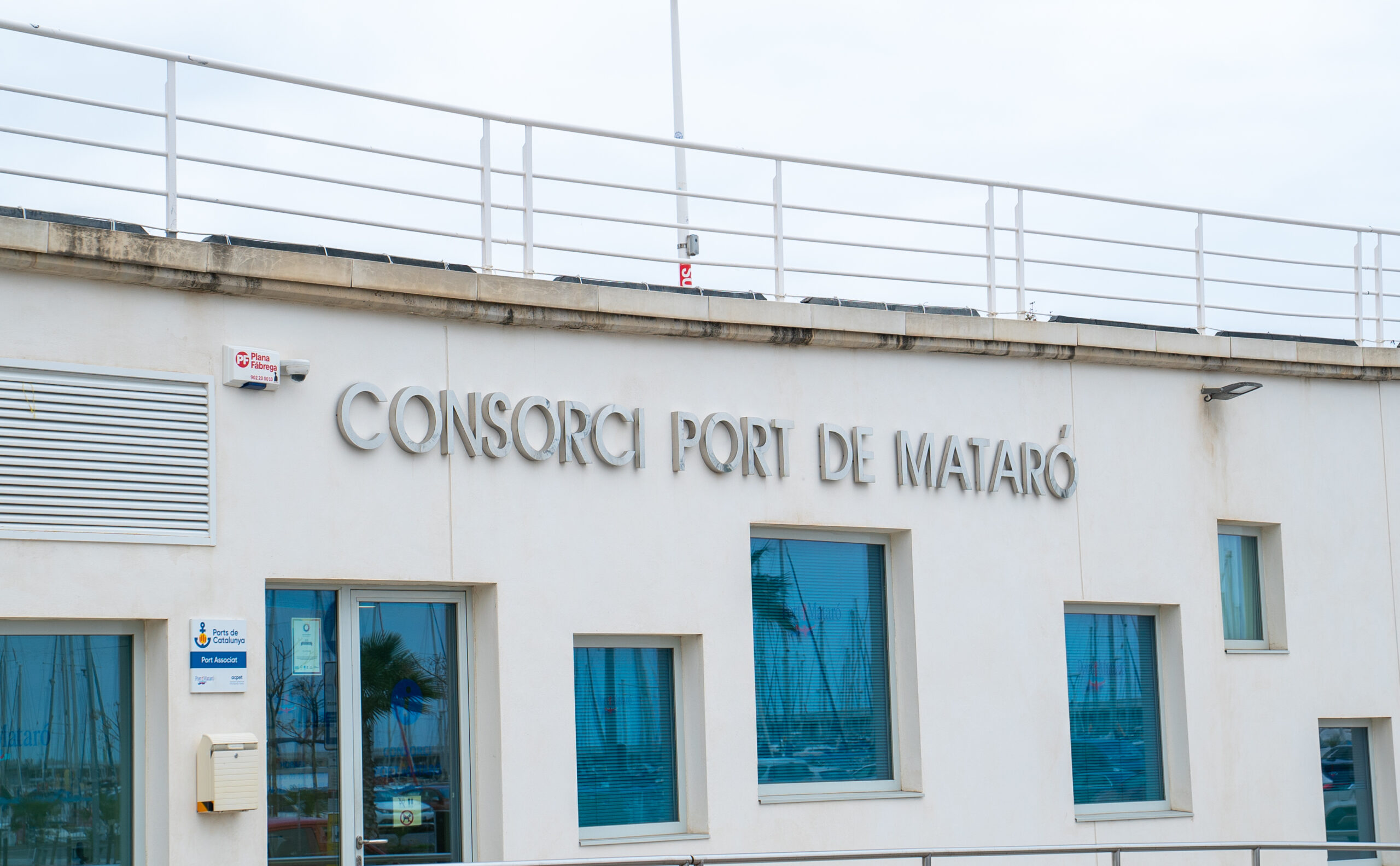 Vista de les oficines del Consorci Port de Mataró